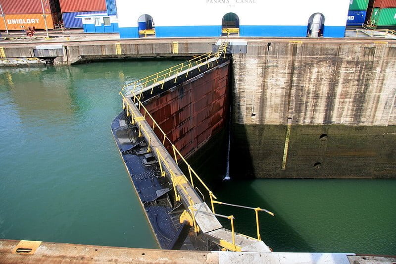 Photo:One of the Gatun Locks at the Panama Canal By:gailf548